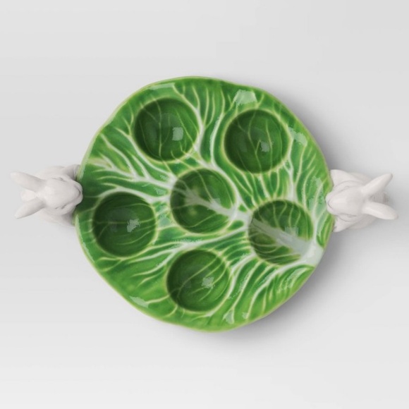 Threshold Cabbage Egg Serving Platter